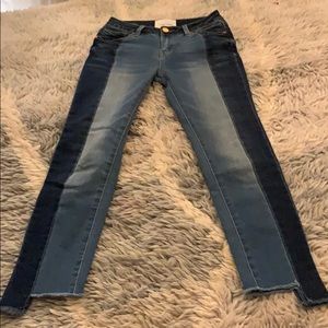 habitual girl mid rise ankle skinny jeans